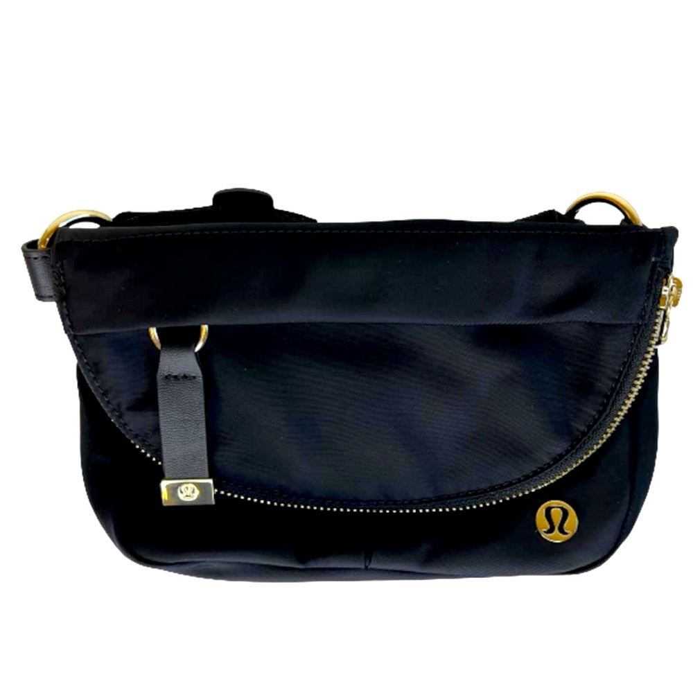 lululemon athletica Black All Night Festival Crossbody Bag - Picture 1 of 11